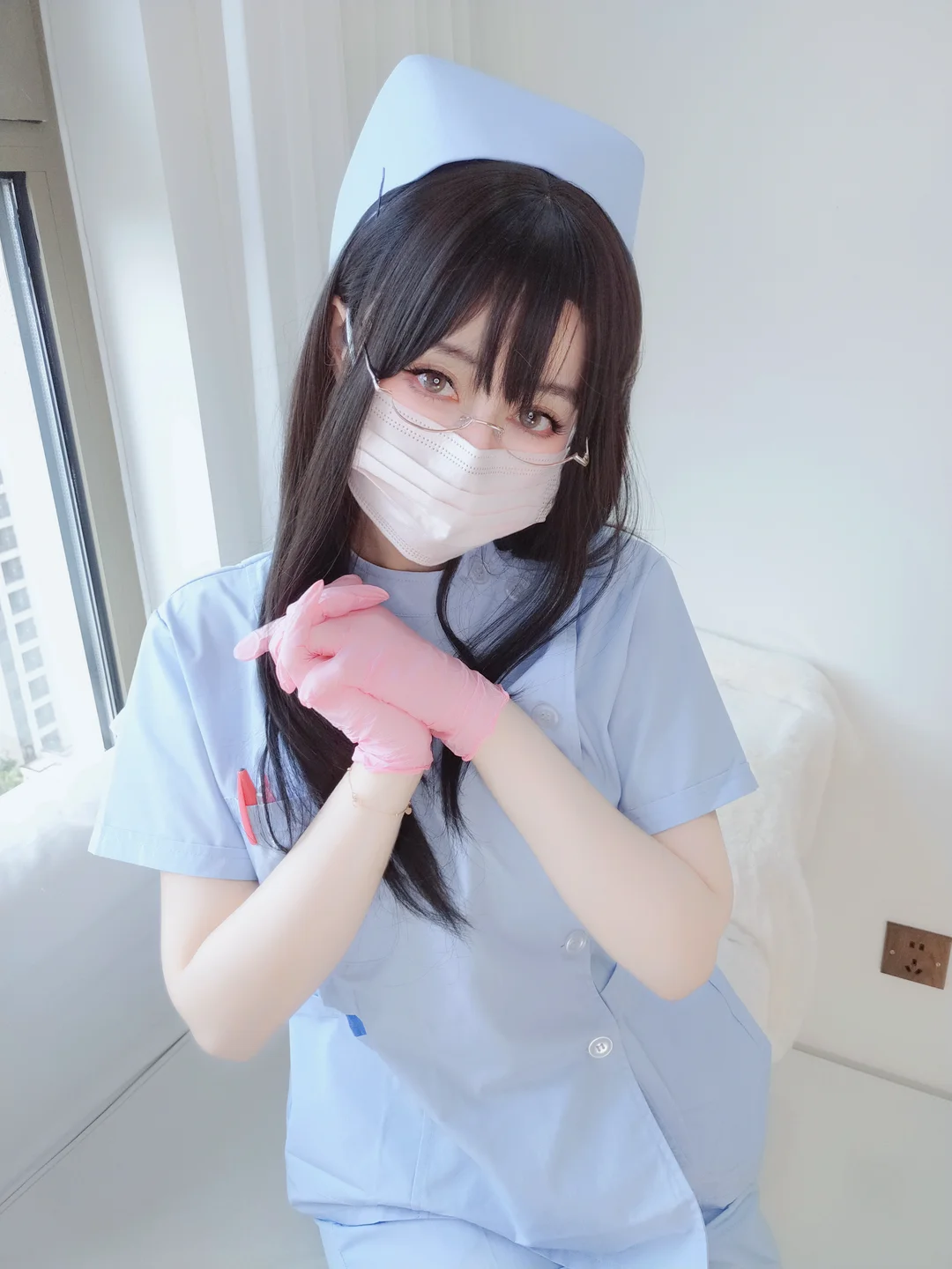 白银81 - 自摄Vol.95 蓝色护士 [162P,19V-3.13GB] tg@simisebaisi 【丝足阁】017.webp